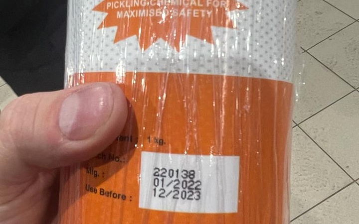 Паста травильная